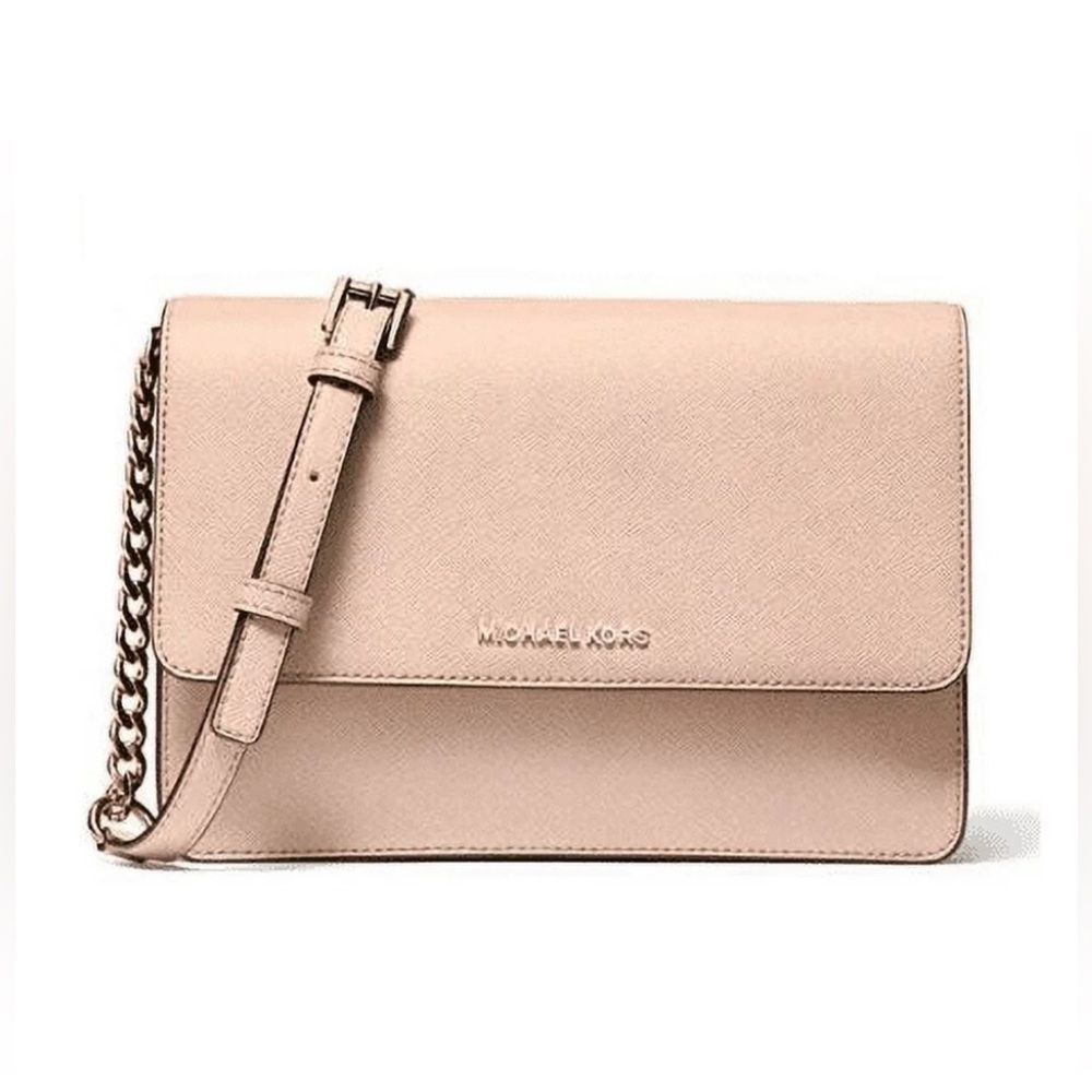 Michael Kors Daniela Large Saffiano Leather Crossbody Bag